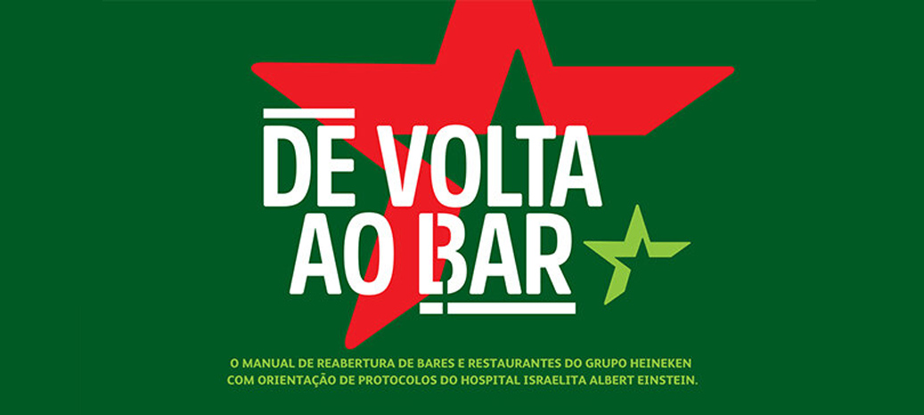 Heineken e Hospital Albert Einstein na reabertura de bares e restaurantes
